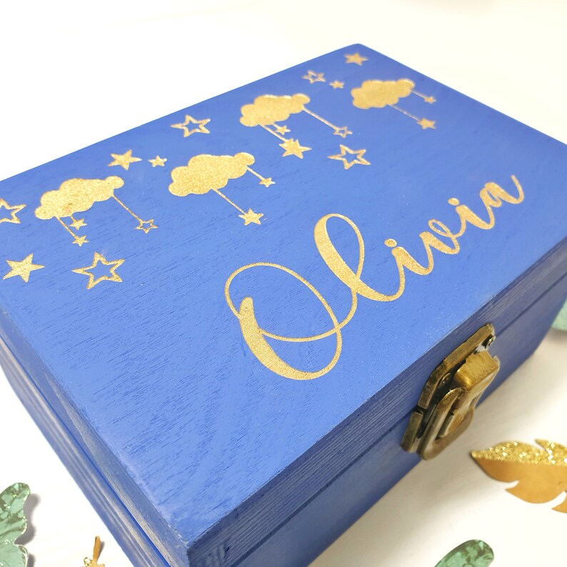 Personalised Baby Keepsake Box Engraved Childrens Memory Box Etsy