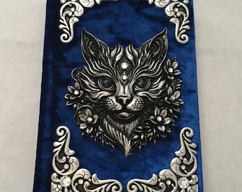 Cat handmade blank sketch book