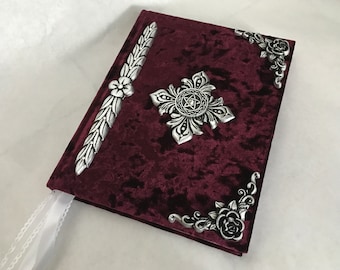 Blank Spell book large build your own Grimoire handmade