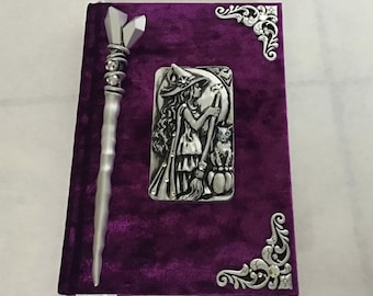 Blank spell book build your own Grimoire Handmade witches Journal