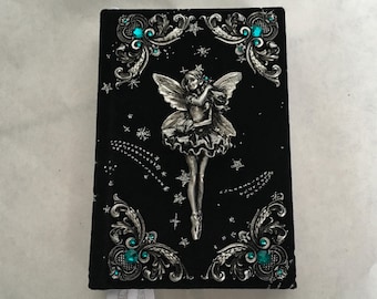 Fairy blank sketchbook journal handmade
