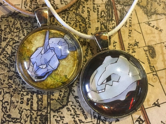 Onix Steelix Pokemon Necklace Etsy