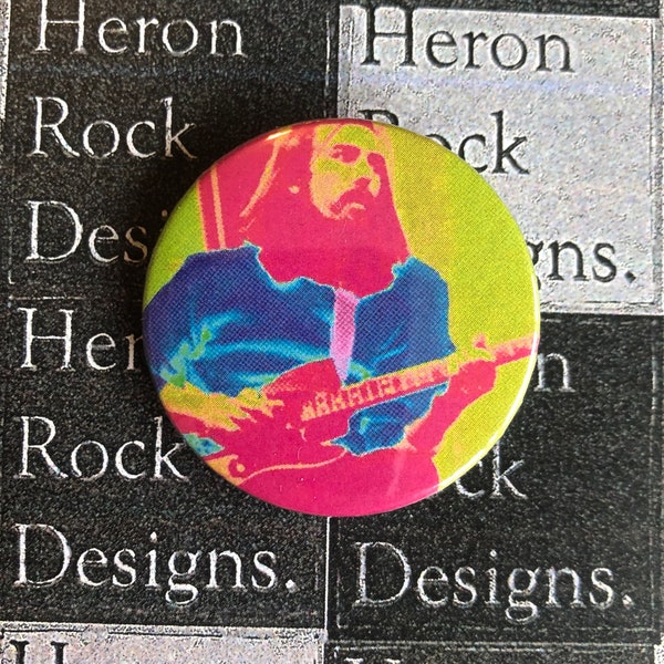 George Harrison / The Beatles - Badge - Pop Art Pin