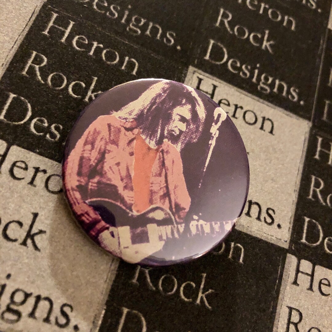 Neil Young / Crazy Horse- Badge - Pop Art Pin - Etsy UK
