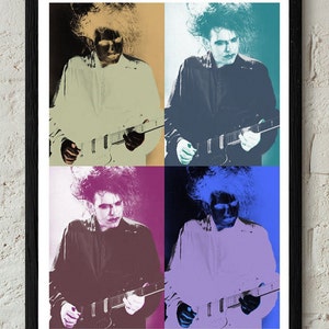 Robert Smith / The Cure - Poster Print Art A3