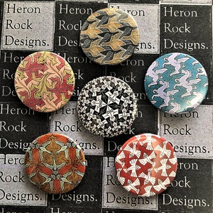 Insignias de artista de MC Escher - Pins