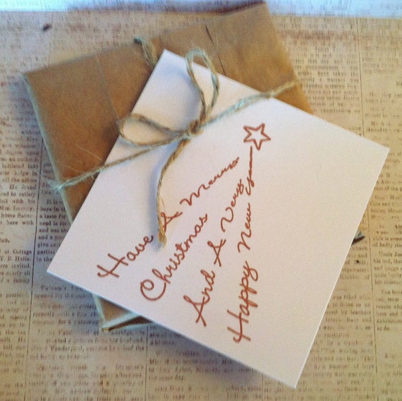 Items similar to Holiday Greeting Card Set on Etsy