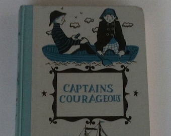 Captains Courageous By Rudyard Kipling 1957 Junior Deluxe Edition