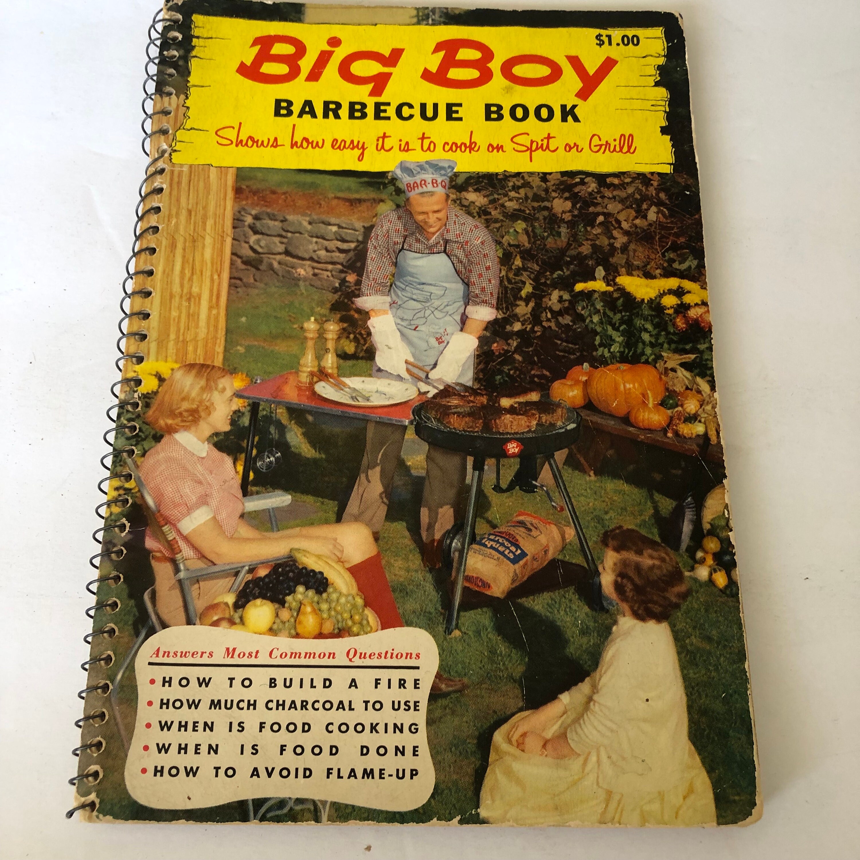 50's バーベキューブック BARBECUE BOOK 本 洋書 ヴィンテージ Barbecue Book by Better Homes & Gardens 1950s First Edition
