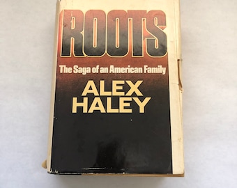 Roots By Alex Haley 1976 Signed First Edition Collectible Book