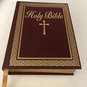 Bible Vintage Beautiful Vintage Oversized Family Bible Catholic Bible Illustrated
