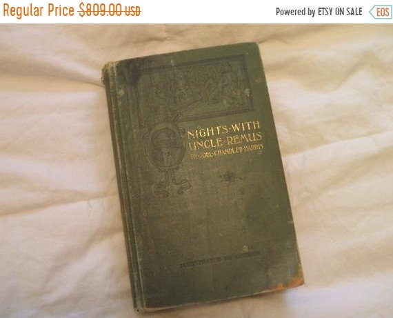 Nights With Uncle Remus By Joel Chandler Harris 1883 Etsy