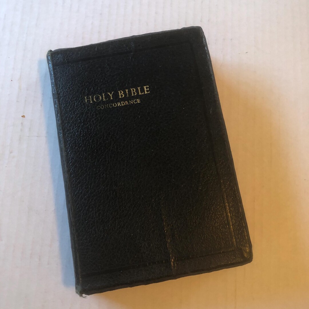 Holy Bible King James Black Old New Testament KJV - Etsy