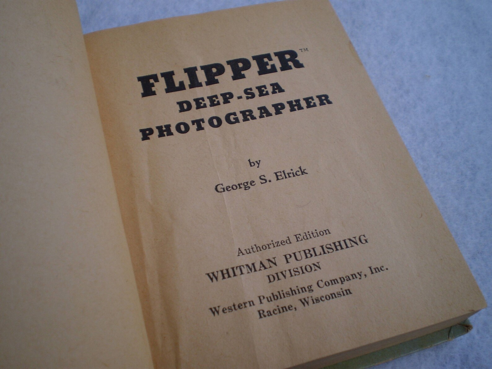 1969 Flipper Deep Sea Photographer Big Little Book Whitman - Etsy