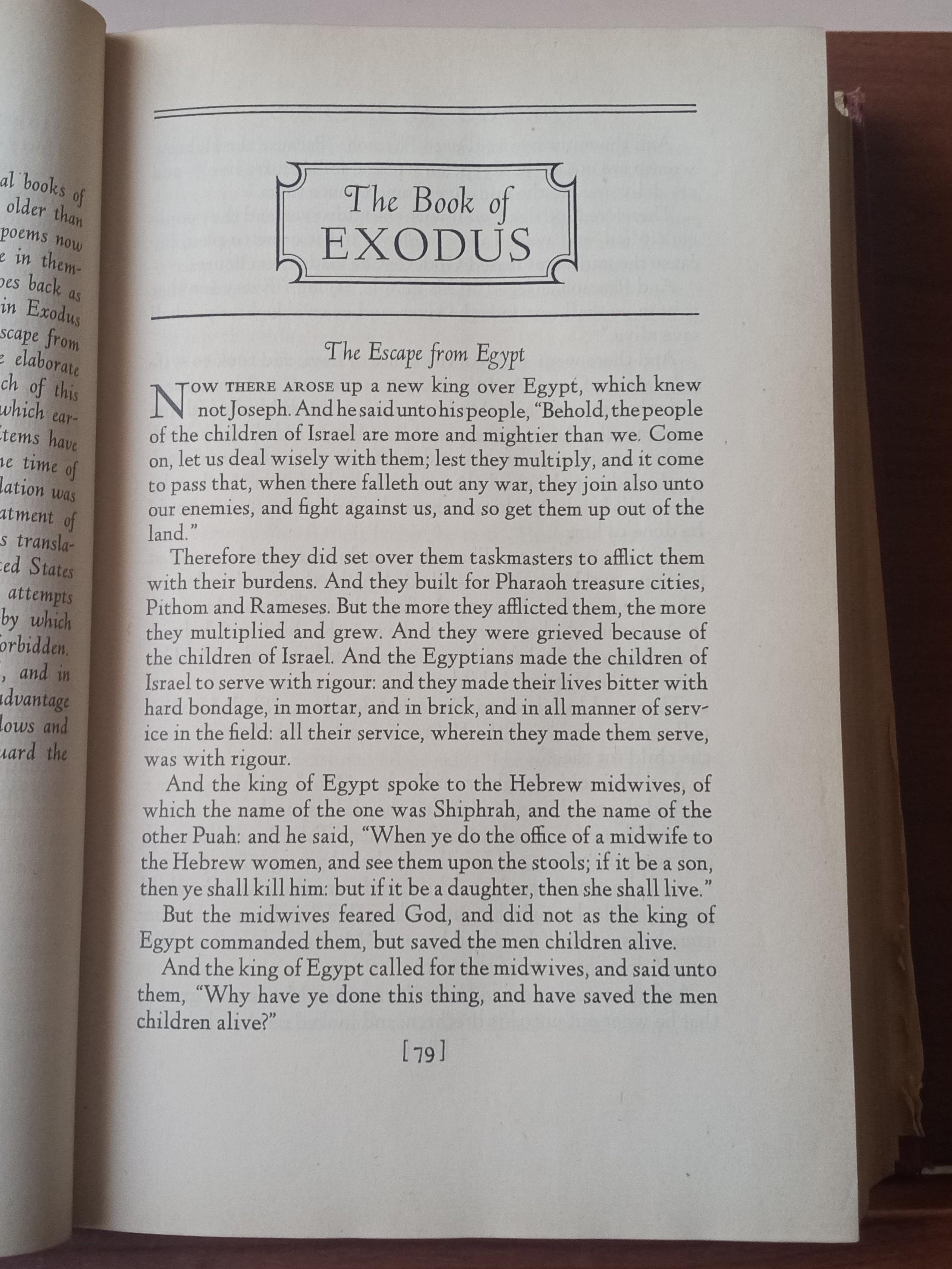 The Holy Bible Authorized King James Version Containing the Old and New ...