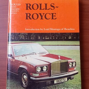 Rolls Royce by L J K Setright 1976