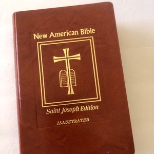 The Holy Bible New American Saint Joseph Edition Bible