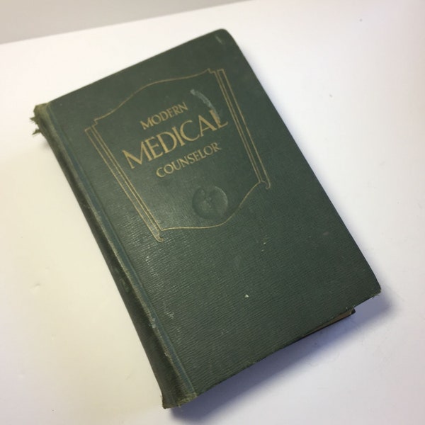Modern Medical Counselor Antique Vintage Medical Book