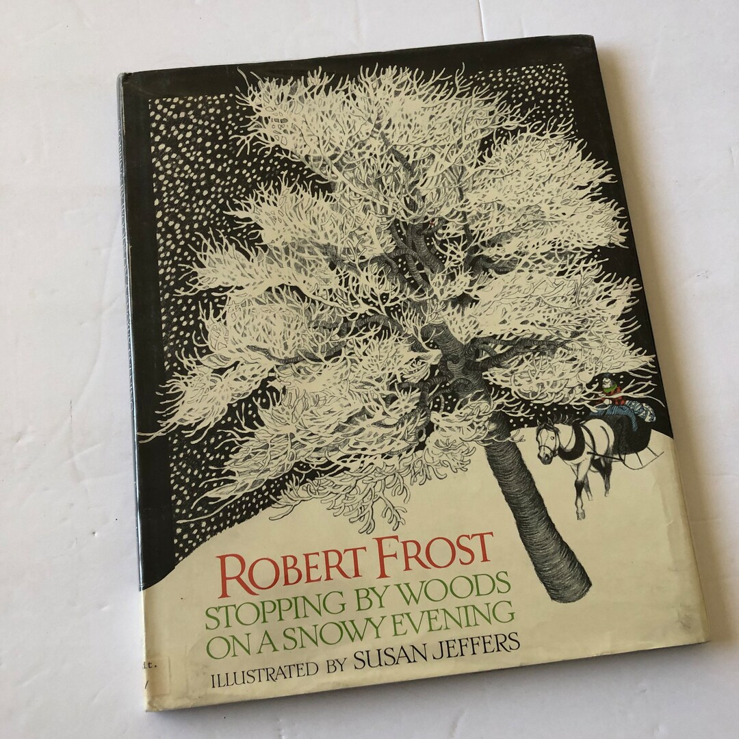 Robert Frost Stopping by Woods on a Snowy Evening by Robert Etsy