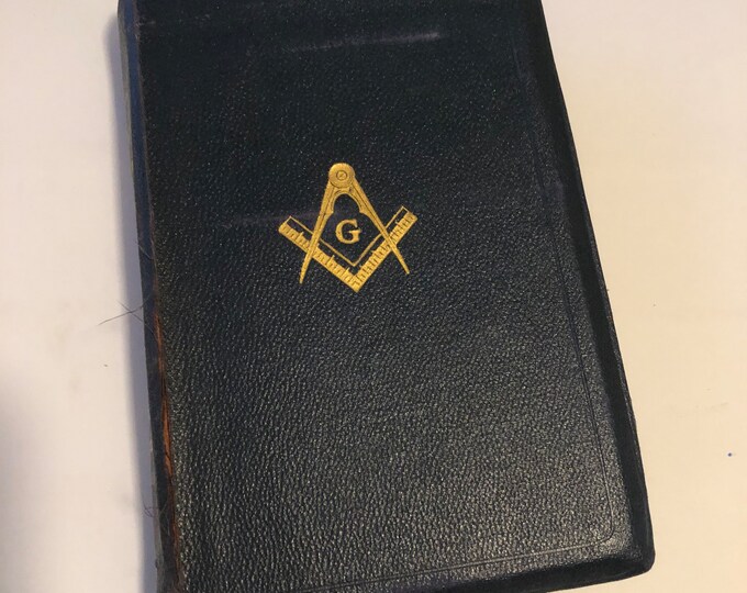 Masonic Edition Temple Illustrated the Holy Bible the Great Light in