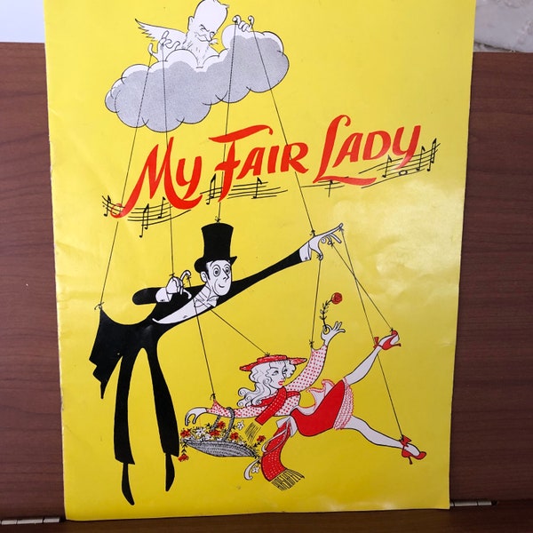 My Fair Lady Program 1960 Michael Evans Caroline Dixon