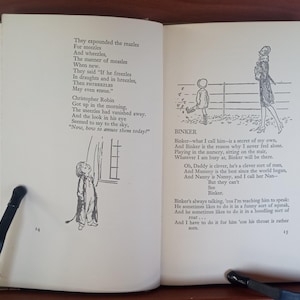 Now We Are Six by A A Milne 1950 Children's Poetry - Etsy