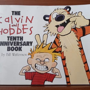 Calvin and Hobbes Tenth Anniversary Book by Bill Watterson