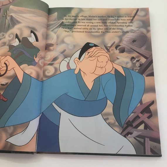 Libro de cuentos clásico de Mulan de Disney - Etsy España