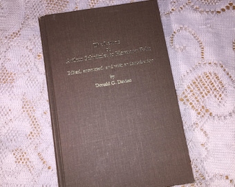 May include: A brown book with gold lettering on the cover. The title is "The Letters of Arthur Schnitzler to  Hermann Bahr" edited, translated, and with an introduction by Donald G. Daviau.