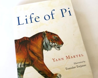 Life of Pi by Yann Martel (Illustrated by Tomislav Torjanac) Hardcover