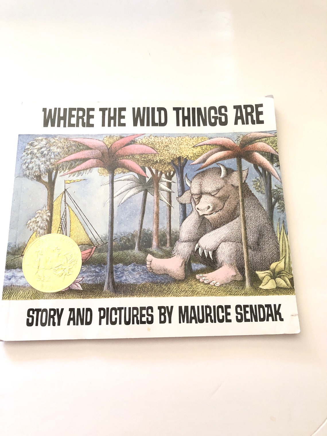 Where the Wild Things Are by Maurice Sendak Illustrated Childrens ...