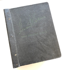 Howard W Sams Radio Photofact Service Book 1947 Old Radio Repair