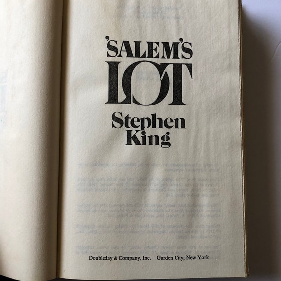 Le notti di Salem - Stephen King - Recensione libro