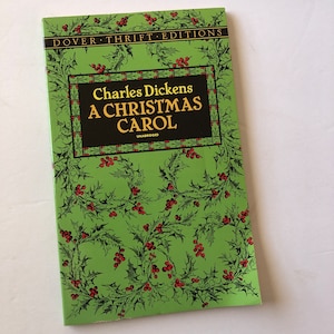 A Christmas Carol By Charles Dickens unabridged Thrift Book