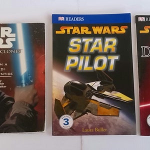 Lot Of 6 Star Wars Reader Books & Star Wars Story Book DK Readers Children's Readers image 4