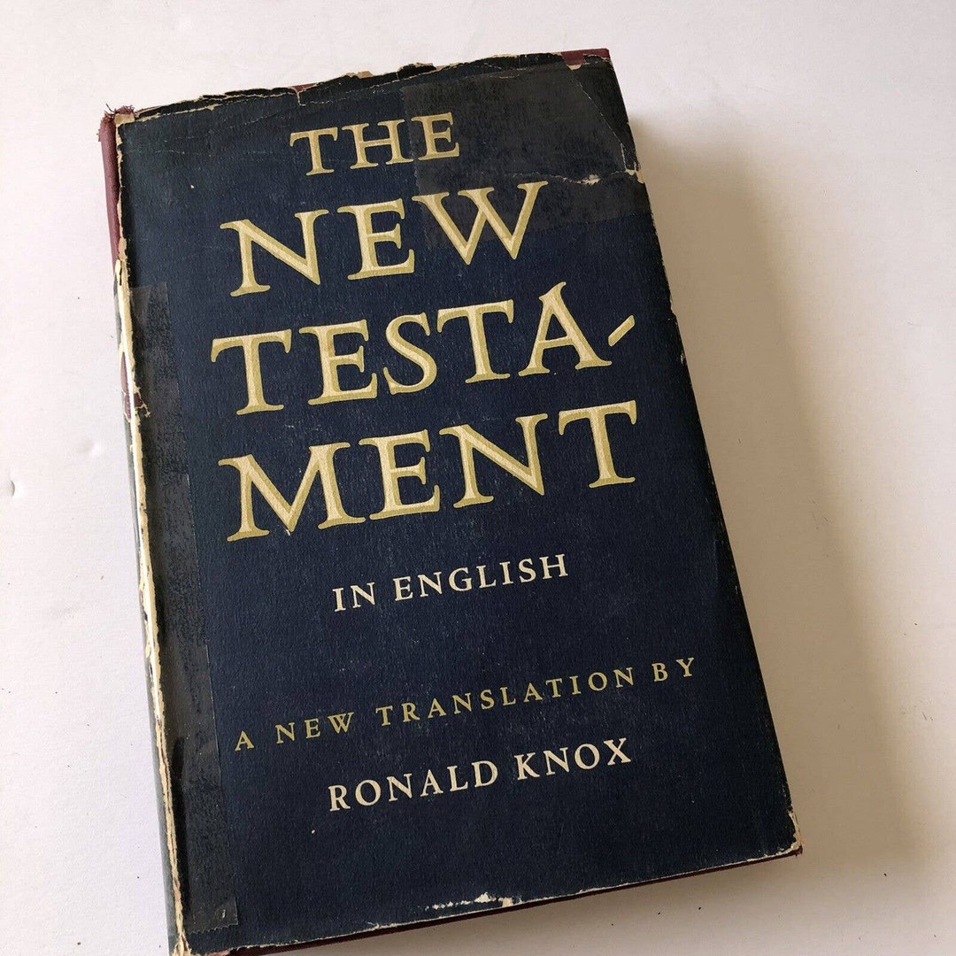 the-new-testament-a-new-translation-hardcover-by-ronald-knox-1952-etsy