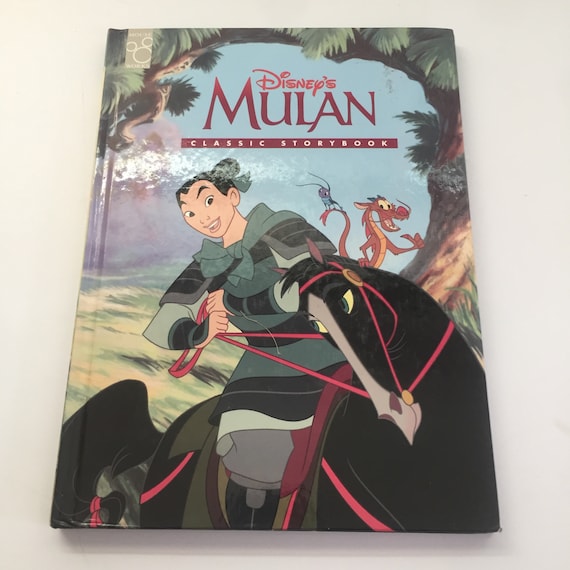 Libro de cuentos clásico de Mulan de Disney - Etsy México
