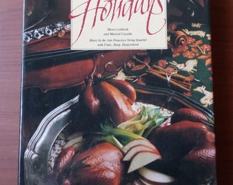 Holidays The Cookbook by Sharon O'Connor Thanksgiving to Christmas Collectible Cookbook