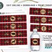 Lumberjack Party Printable Bottle Labels, Edit Online Download Today With Free Corjl.com 0030 - Etsy