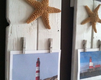 coastal farmhouse, decor ,set of two, beach,  home decor, nautical, frame, wall hanging , 5x7 picture
