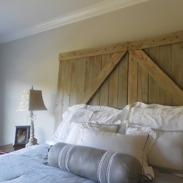 Barn Door Headboard Etsy