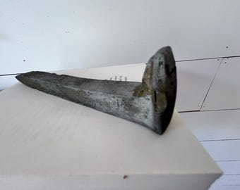 Railroad spike/ home decor/ shelf accent/table top decor/ steel