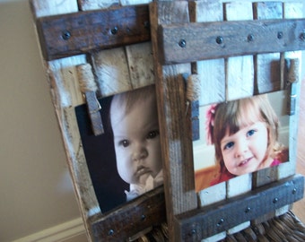 Support d’image, ferme, un rustique, chic minable, pendaison de mur