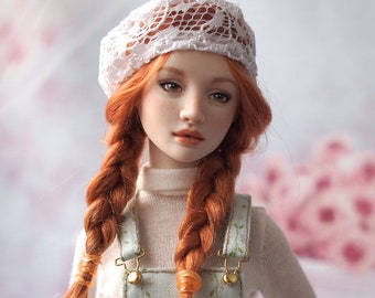 OOAK Full set porcelain BJD doll Polina