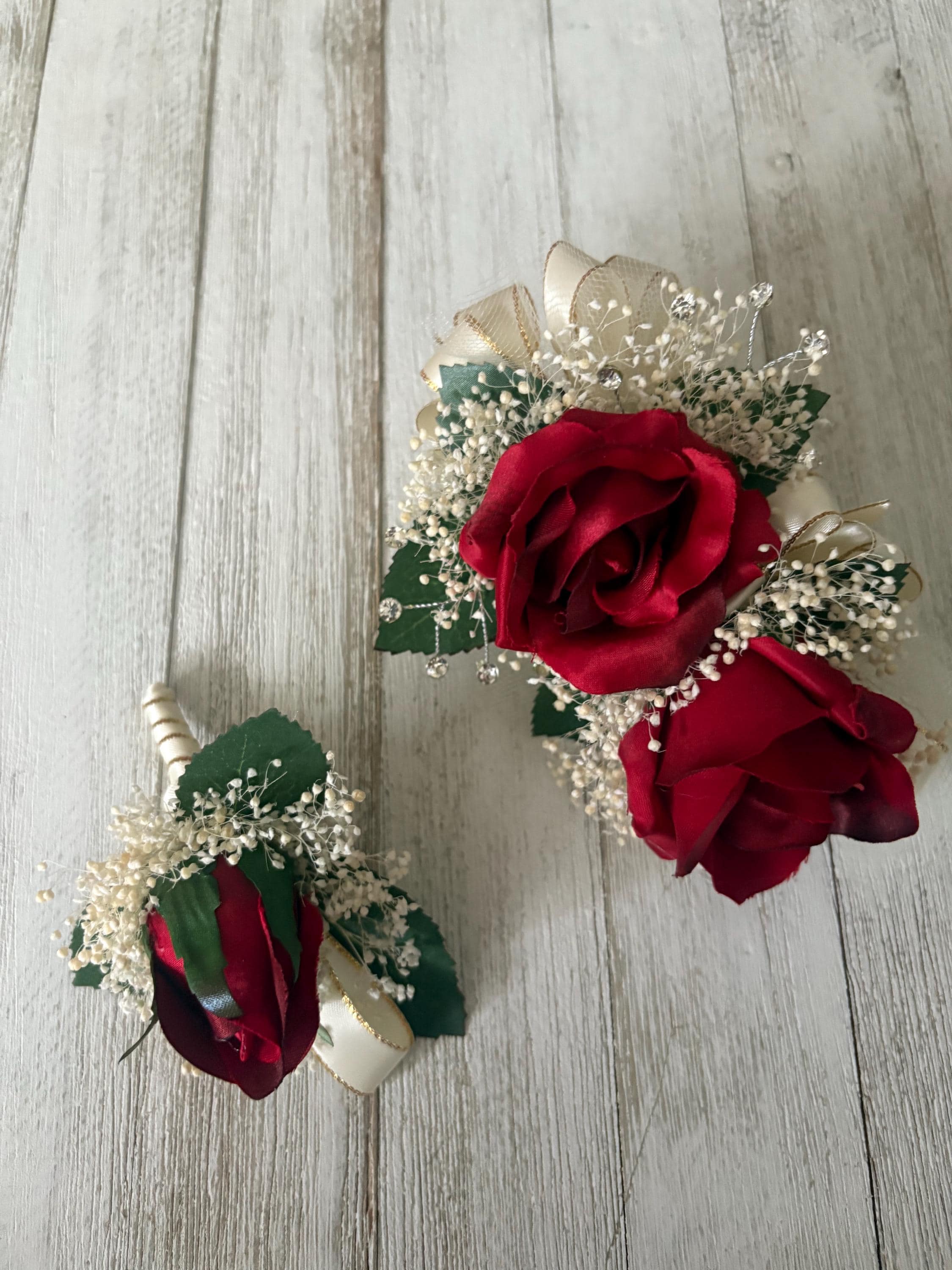 Red Roses Prom Dress - Etsy