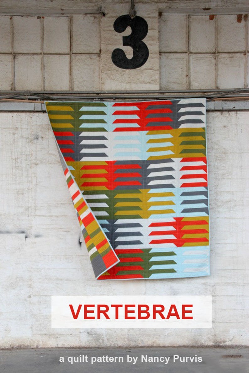 Vertebrae PDF Quilt Pattern - Etsy