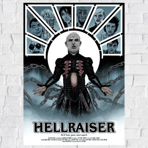 Hellraiser alternatieve filmposter print horror