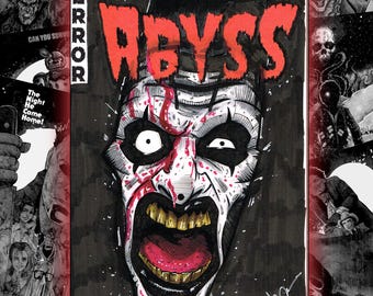 Art the Clown Terrifier SKETCH COVER EC Comics Epitaphs from the Abyss Oni Press