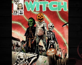 Halloween 3 season of the witch A4 print horror