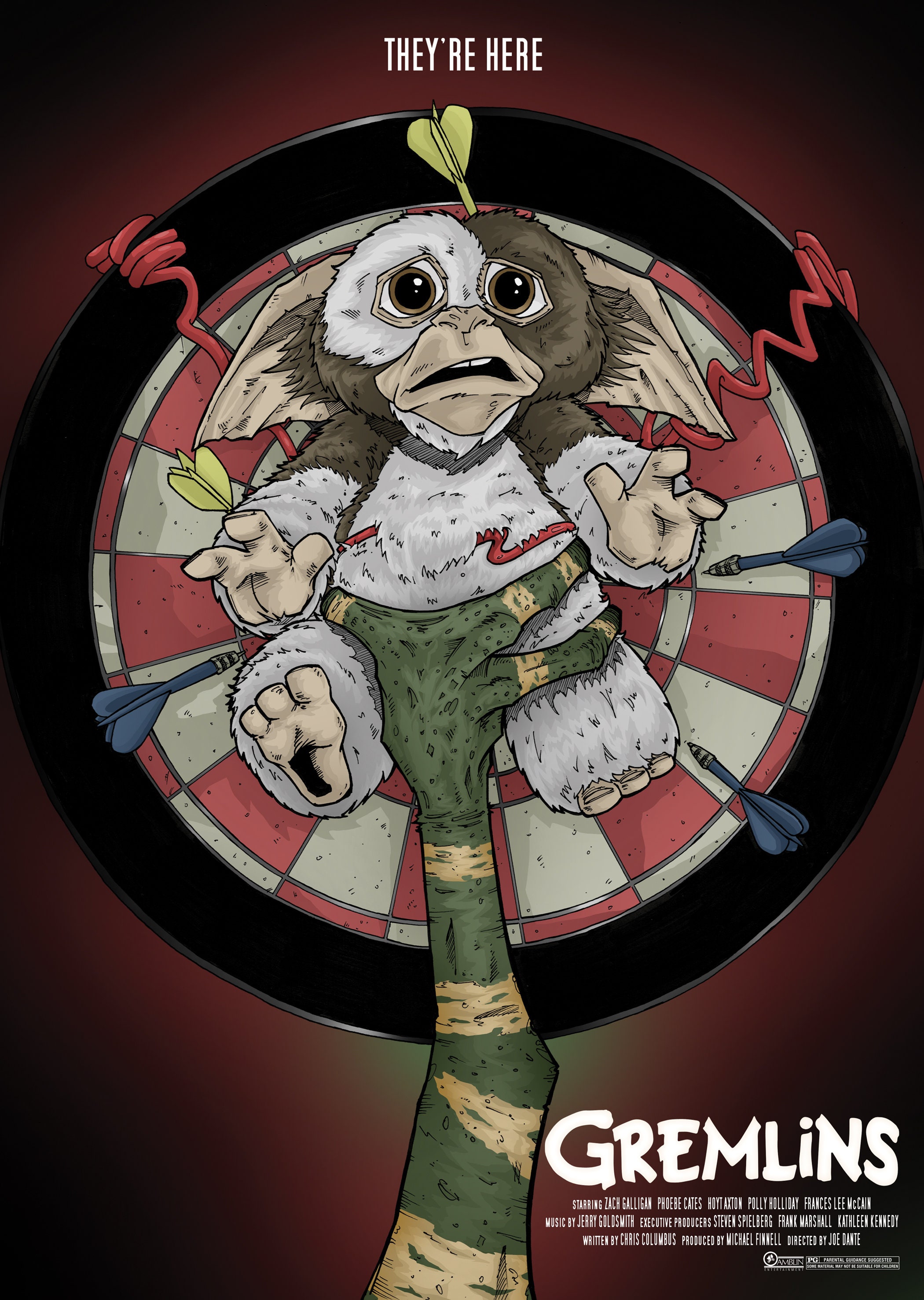 Gremlins Alternative Movie Poster Print Horror Gizmo - Etsy